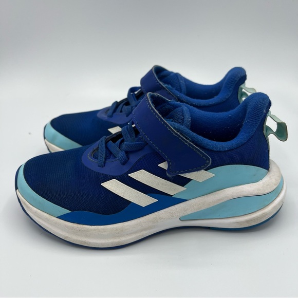 Adidas Fortarun Sport Running Elastic Lace Up Shoes Blue US 12K - Picture 7 of 10